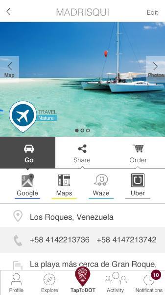 TapToDot's tweet image. REMEMBER YOUR WAY TO YOUR FAVORITE PLACES USING GOOGLE MAPS, UBER OR WAZE !!! #taptodot #favoriteplaces