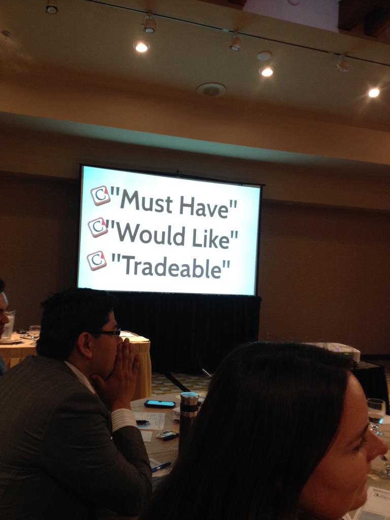 EmmaRobertsDES's tweet image. Learning some real world tips on #AdvancedNegotiations with #DeborahGardner #MPITOTEC @MPIToronto #mpito