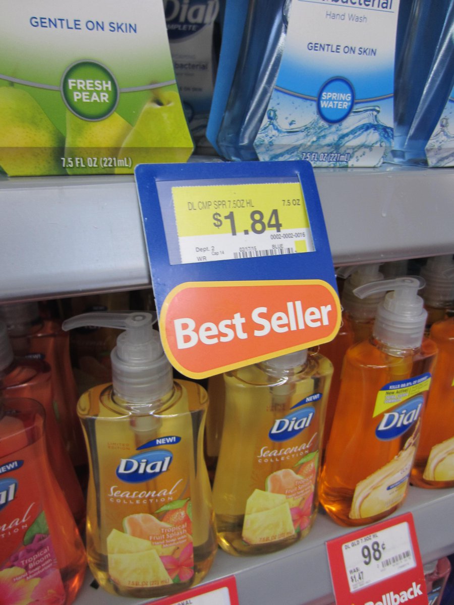 Stewart_IGD's tweet image. One of the best ideas I saw from #Walmart last week - helping shoppers navigate high SKU categories #simpleidea