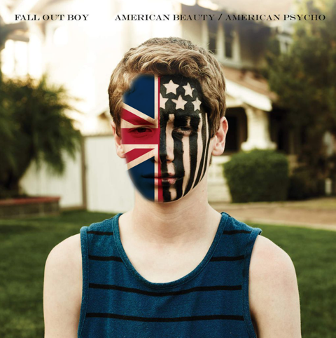 falloutboy's tweet photo. thanks for making American Beauty/American Psycho gold in the UK 😘 🇬🇧👩🇬🇧🔪 http://t.co/V1ethwM3Vo