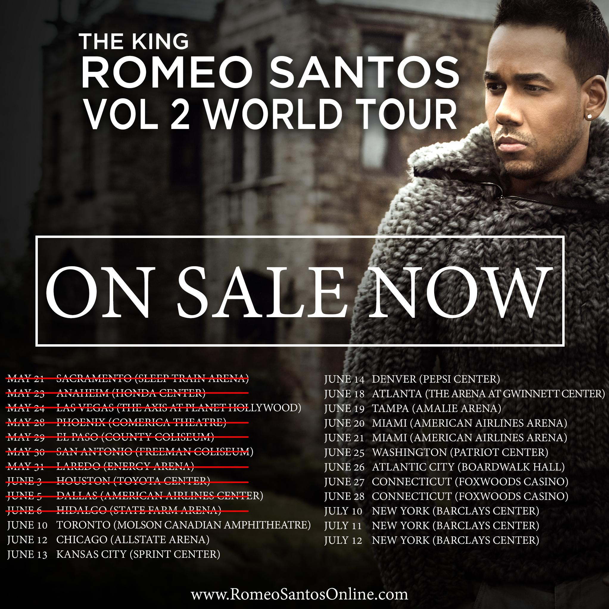 Descubrir 91+ imagen romeo santos gira españa Thptletrongtan.edu.vn