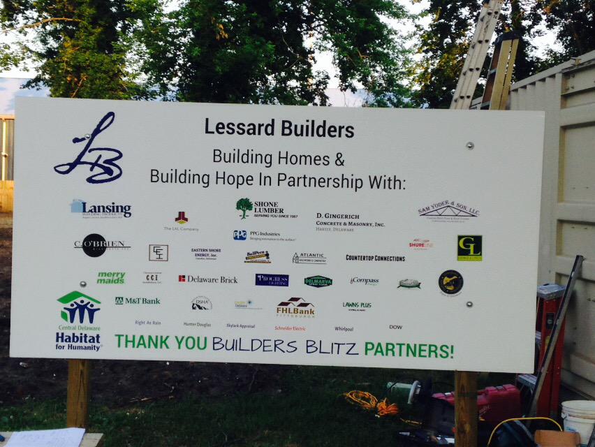 Why we're loyal to #local contractors: so many pulling together to help build a <a href="/CDHabitat/">CDHabitat</a> home! #netde