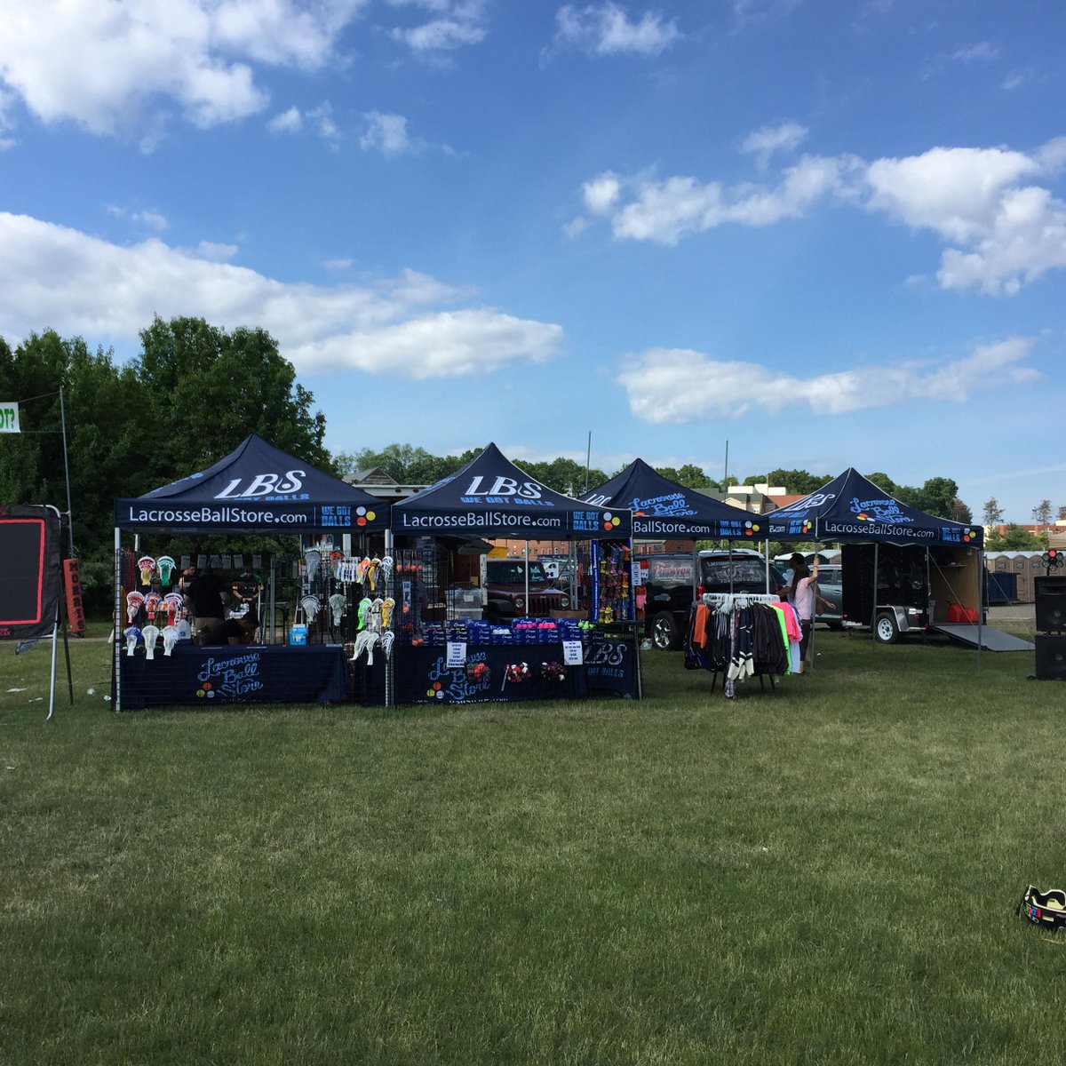 Thanks <a href="/laxballstorepr/">LacrosseBallStore</a> for helping out at our Romp In The Swamp Festival.