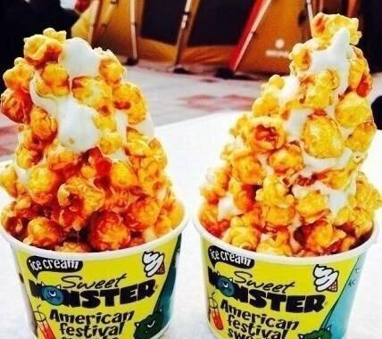 ice_love02's tweet photo. 韓国の『Sweet MONSTER』の
ポップコーンアイス♡
食べたいー♡♡美味しそう♪ http://t.co/sufeY1SbHm