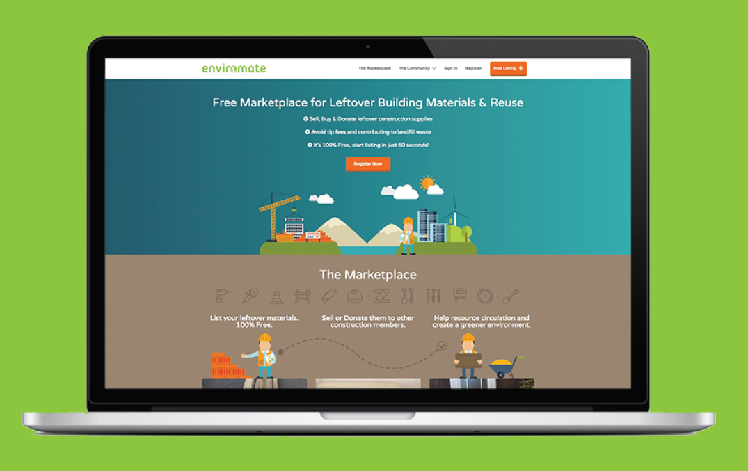 Enviromate_UK's tweet photo. #circulareconomy focussed #P2P marketplace and donation site for reducing #construction waste! http://t.co/PveCEYpspI http://t.co/4YJWMr7pdt
