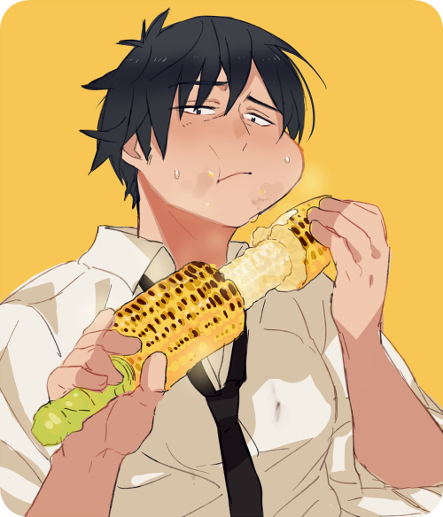 焼きとうもろこしのtwitterイラスト検索結果 古い順