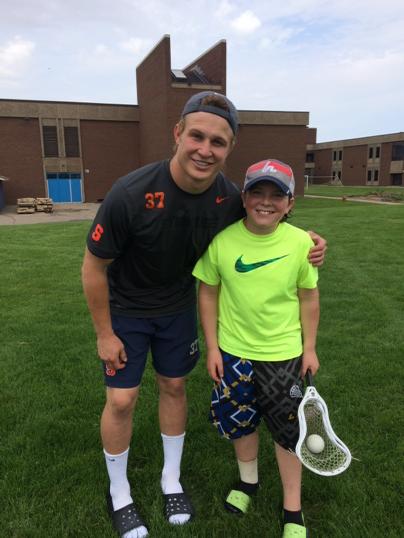 Face Off Specialist Ben Williams giving back to MN Lacrosse and <a href="/WoodburyUtdLax/">Woodbury United Lax</a> / Conor Hooley