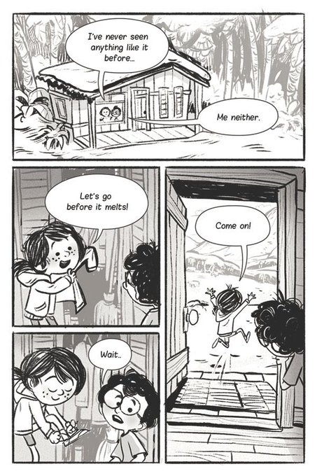 Posted a few more pages from Snow: http://t.co/Y5eFXUWSAF Should find a better way to post this. Ideas? 