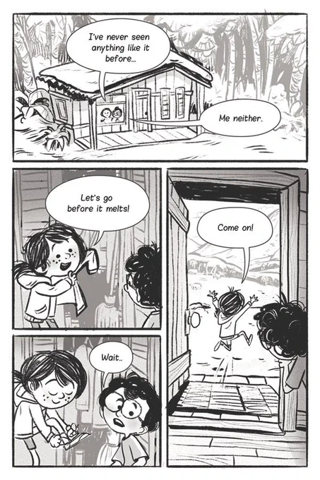 Posted a few more pages from Snow: http://t.co/Y5eFXUWSAF Should find a better way to post this. Ideas? 
