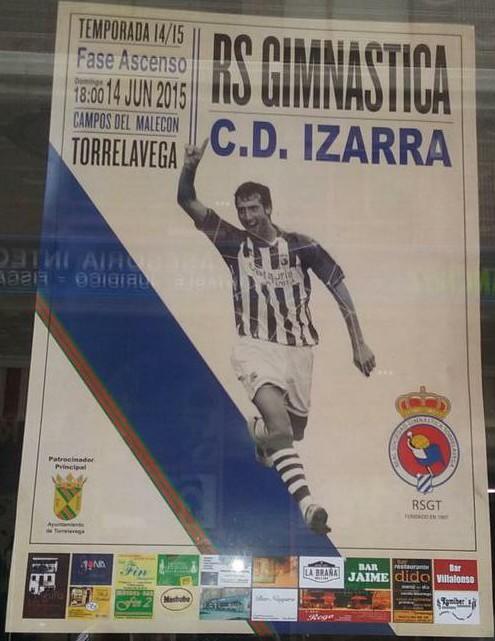 RS_Gimnastica's tweet photo. El próximo domingo a las 18:00, todos a El Malecón:

@RSGimnastica - @CD_Izarra http://t.co/xmGz3qWqrM