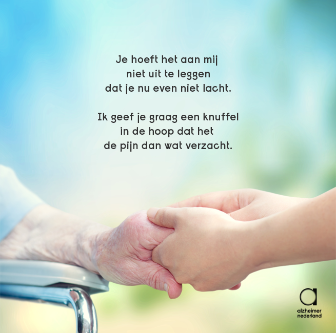 Transplanteren Europa Overtreding Alzheimer Nederland on Twitter: "Lief gedichtje voor iedereen die een  knuffel nodig heeft: http://t.co/uKLsEdITjY" / Twitter