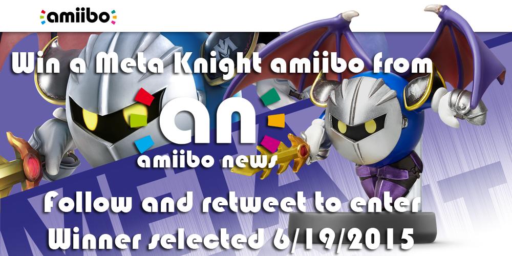 AmiiboNews's tweet image. Win a Meta Knight amiibo from @amiibonews and @NintendoInq. Follow both and retweet to enter. Good luck!
