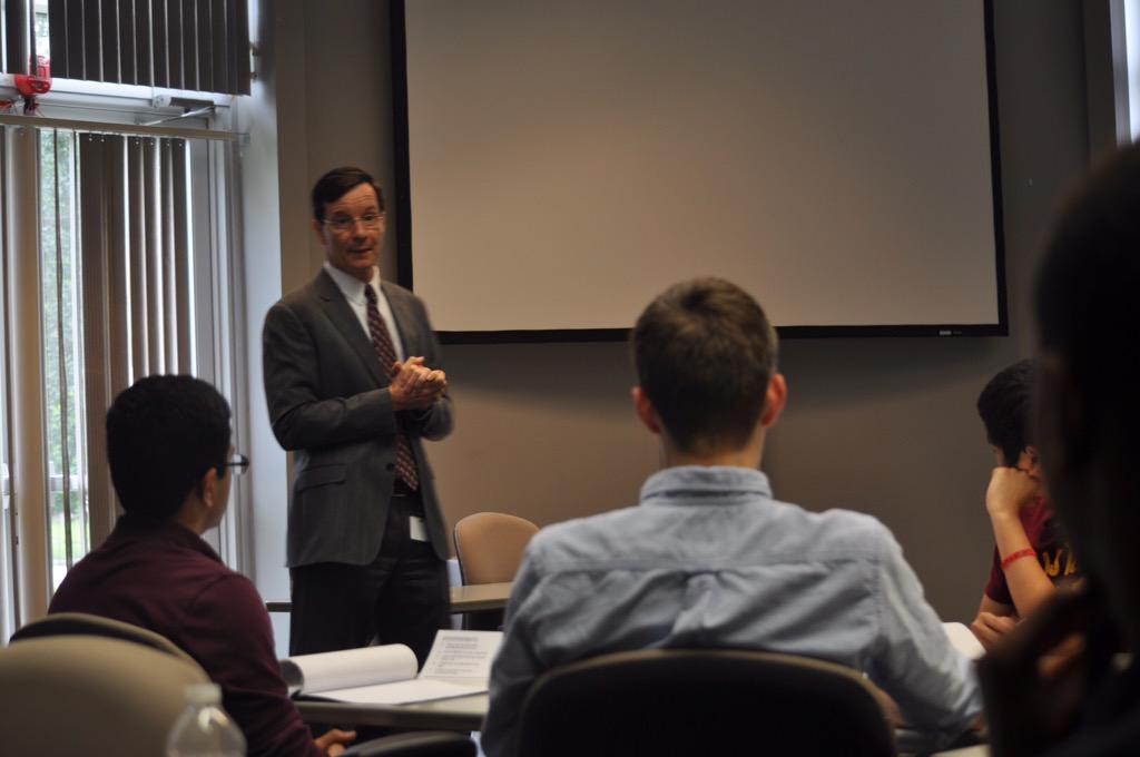 JEGTexas1's tweet photo. City of Houston PWE Director Dale Rudick speaks to 1st day of PWE Camp 2015 @publicworkscamp #pwecamp2015 http://t.co/ffFcNyfmjo