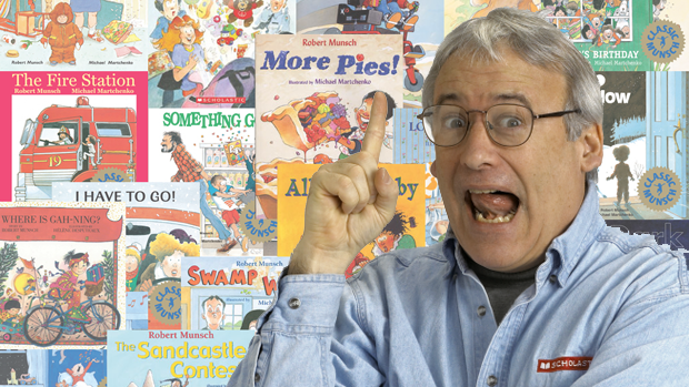 A whole bunch of Munsch! It\s \Happy birthday week\ to Robert Munsch 