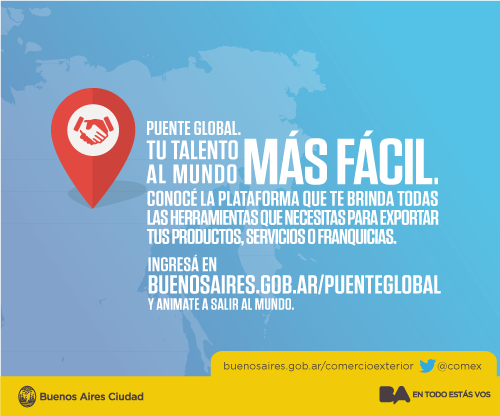 eavogadro's tweet photo. ¿Ya visitaron Puente Global? La plataforma del @GCBA para llegar con tu producto o servicio al mundo  @BAComex http://t.co/qnzwtPozVO
