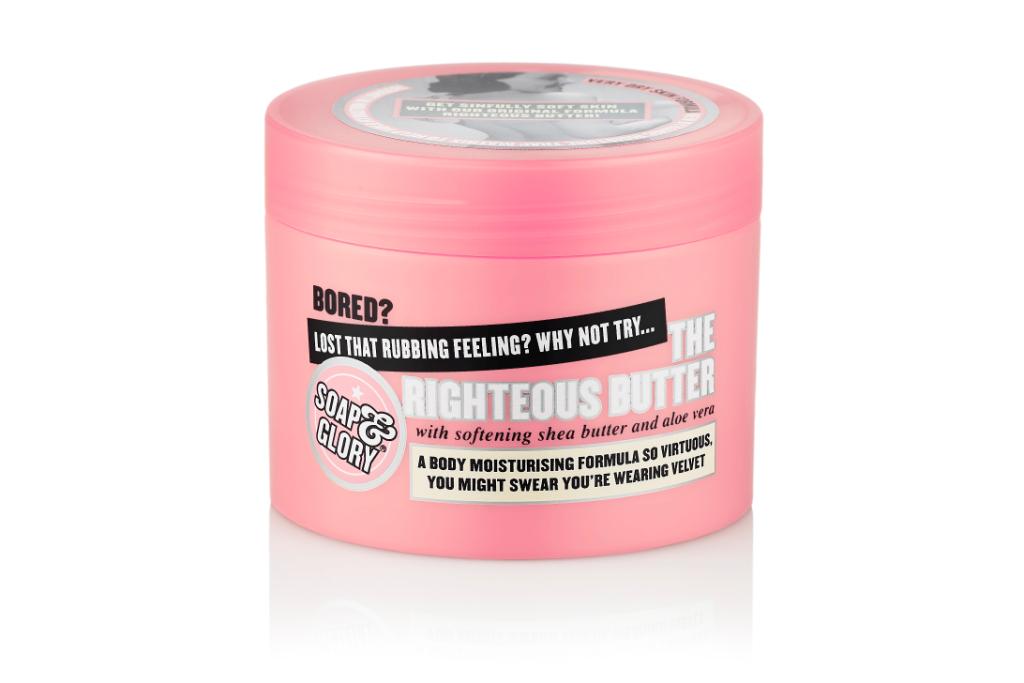 MontyPR's tweet photo. Looking for a body cream? @TeleFashion loves @SoapandGlory The Righteous Butter... as do we! http://t.co/KO5Ga4c4Sw http://t.co/GyN51FXl9g