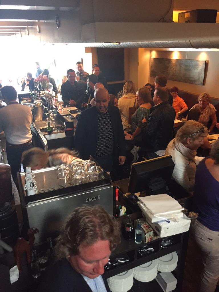 Super geslaagde avond met @DeliXL en <a href="/FOODYARD/">FOODYARD</a> Goes Amsterdam met de <a href="/FoodReporter/">Food Reporter</a> <a href="/PascalMilhado/">Pascal Milhado</a> <a href="/odidavid/">orlando david</a>