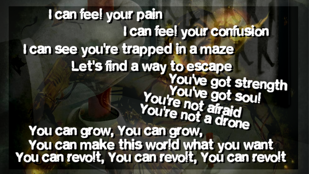 "Revolt", from Drones (2015)