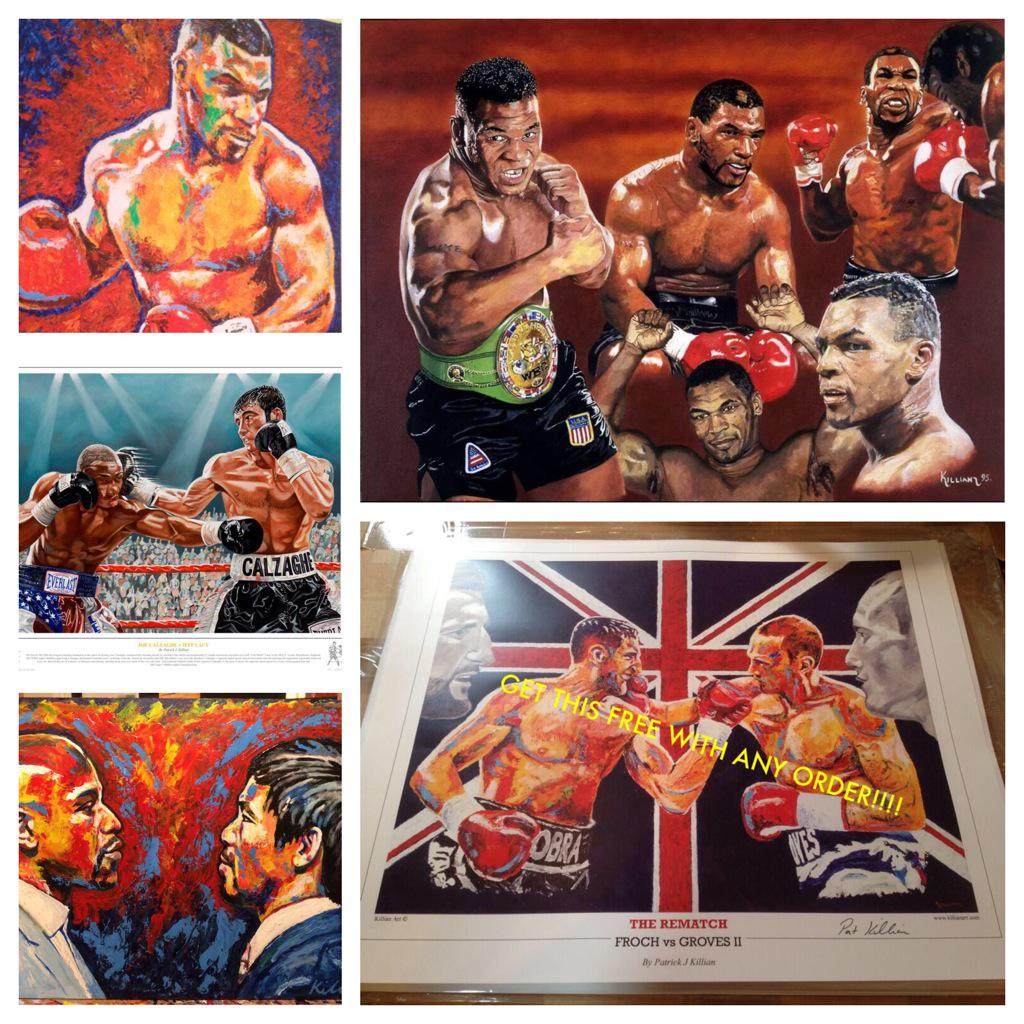 Buy ANY boxing art from the-boxing-shop.com and get #FrochGroves2 FREE!!!