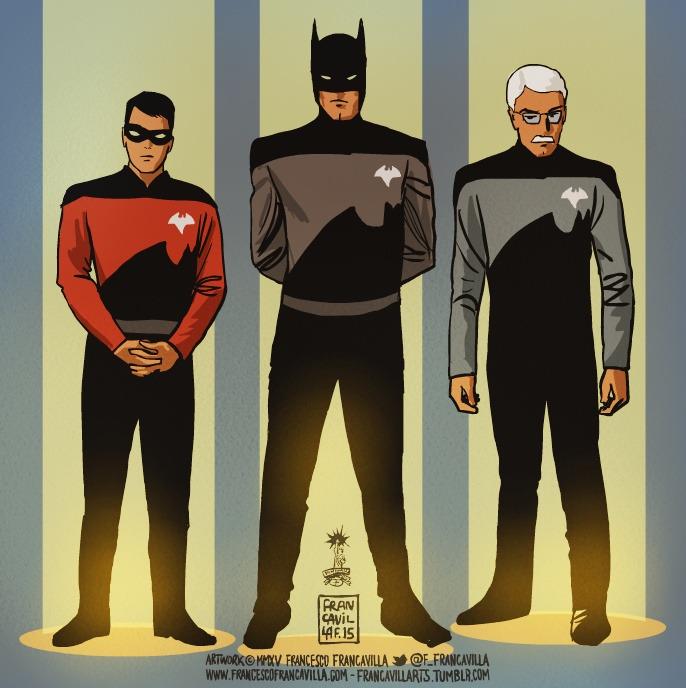 Batman/Star Trek | Batman, Comic books, Trek