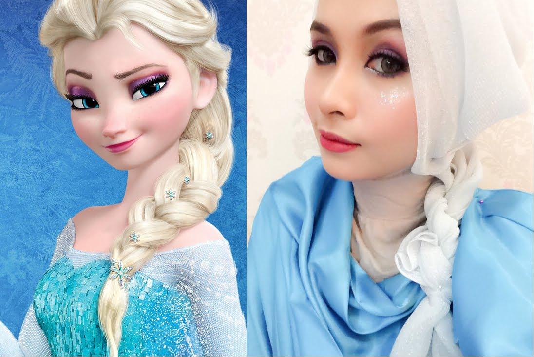 hijab frozen