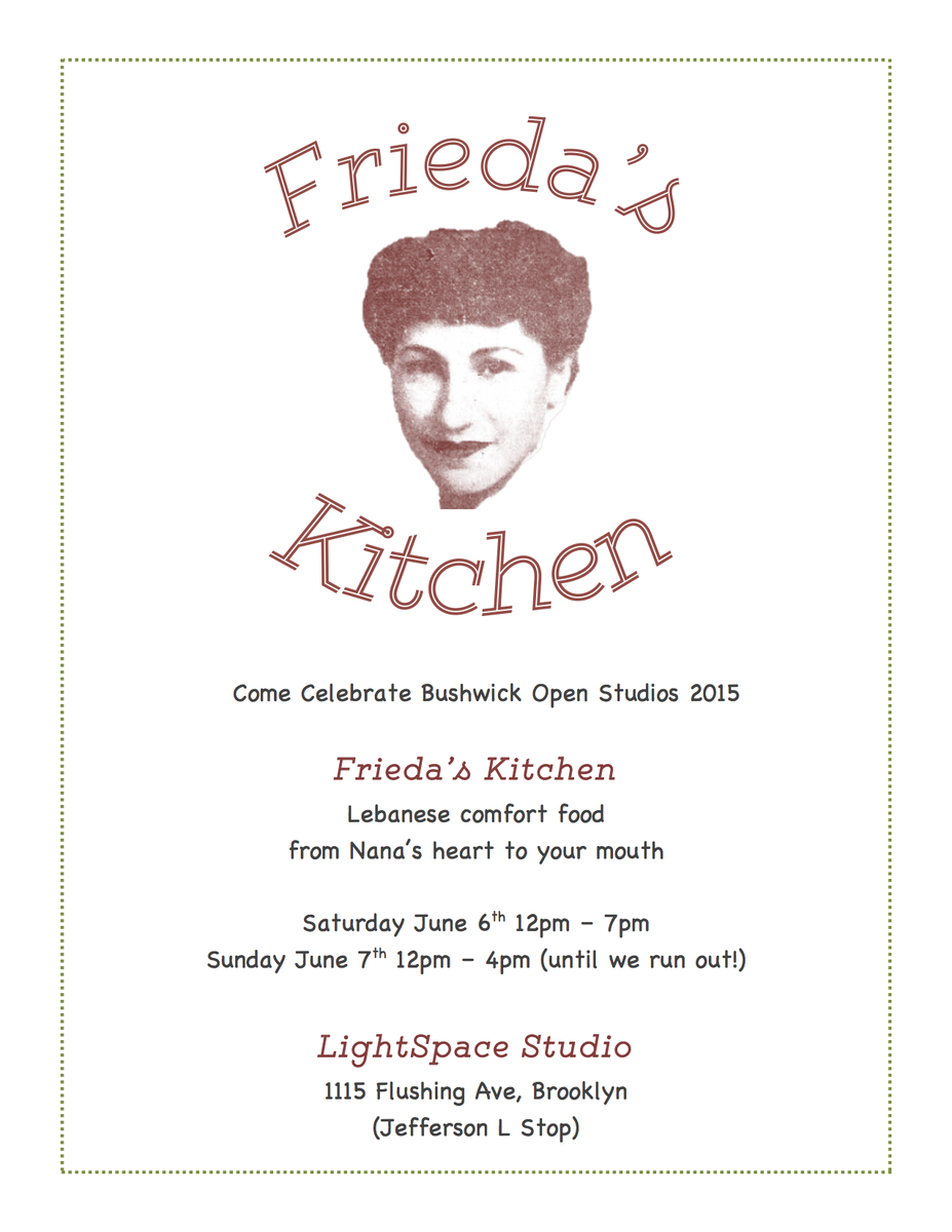 FriedasKitchen's tweet photo. What a great weekend for #BushwickOpenStudios2015! http://t.co/pbQ8EBCDsu