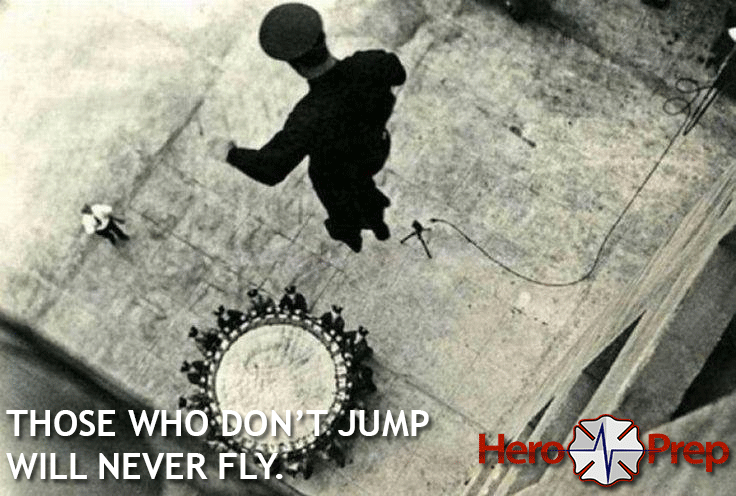HeroPrep's tweet photo. Ready to make a jump? Pass your #Firefighter 1 &amp; 2 exam on the 1st try. 100% pass guarantee.  http://t.co/fTtwwjdU2d http://t.co/k7RXHuSQUY