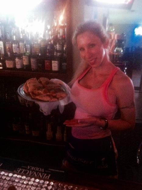 Fresh calzone from the kitchen at my new bar http://t.co/ZqVjCQ6ATq