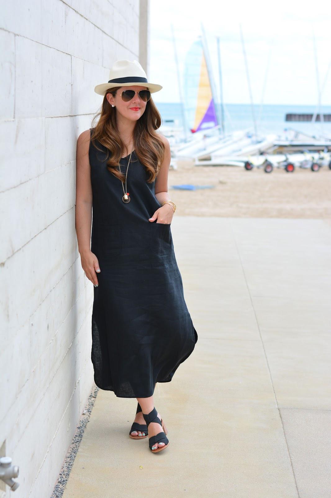 J. Jill on X: Summer's perfect outfit starts with this breezy linen maxi  dress as seen on @alilyloveaffair    / X