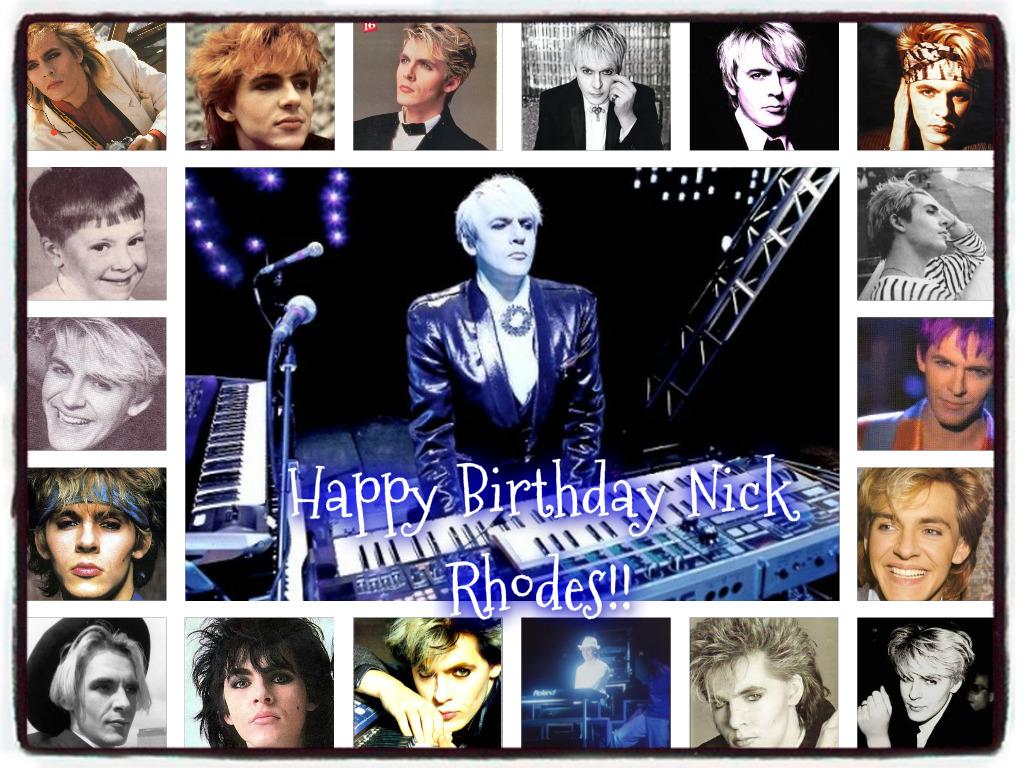 Happy Birthday dear master of the synthesizer Nick Rhodes!! We love you!! 