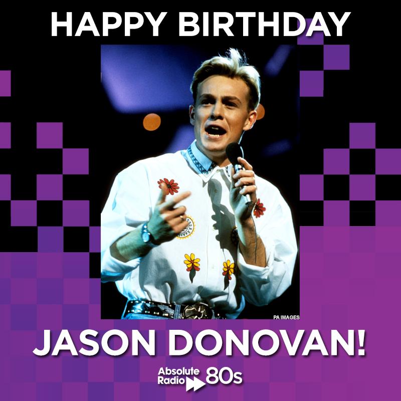 Especially for you - a happy birthday to Jason Donovan! ( Fancy a job at the home of the 80s? ;) 