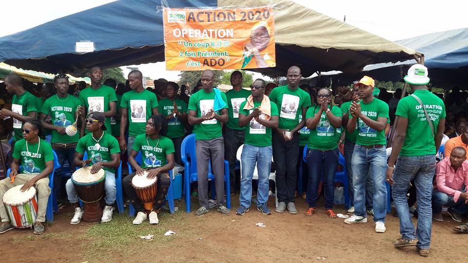 DossoMeman's tweet photo. #politique ACTION 2020 étais à SINFRA dans le cadre  d'hommage rendu au Président ADO @adosolutions @SOROKGUILLAUME http://t.co/zdGkmpm5lH