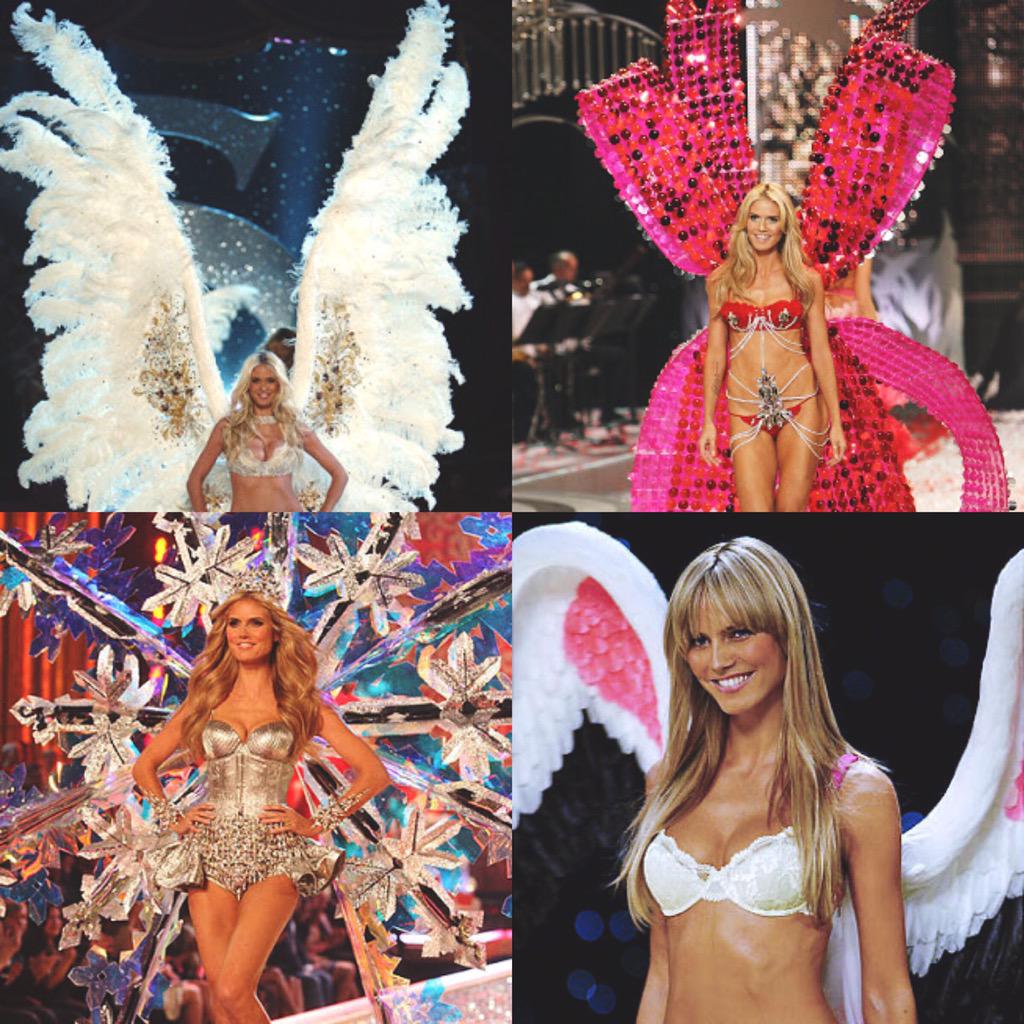 Happy birthday to the one and only Heidi Klum   incredible woman, mom and supermodel! best wings of vsfs history 