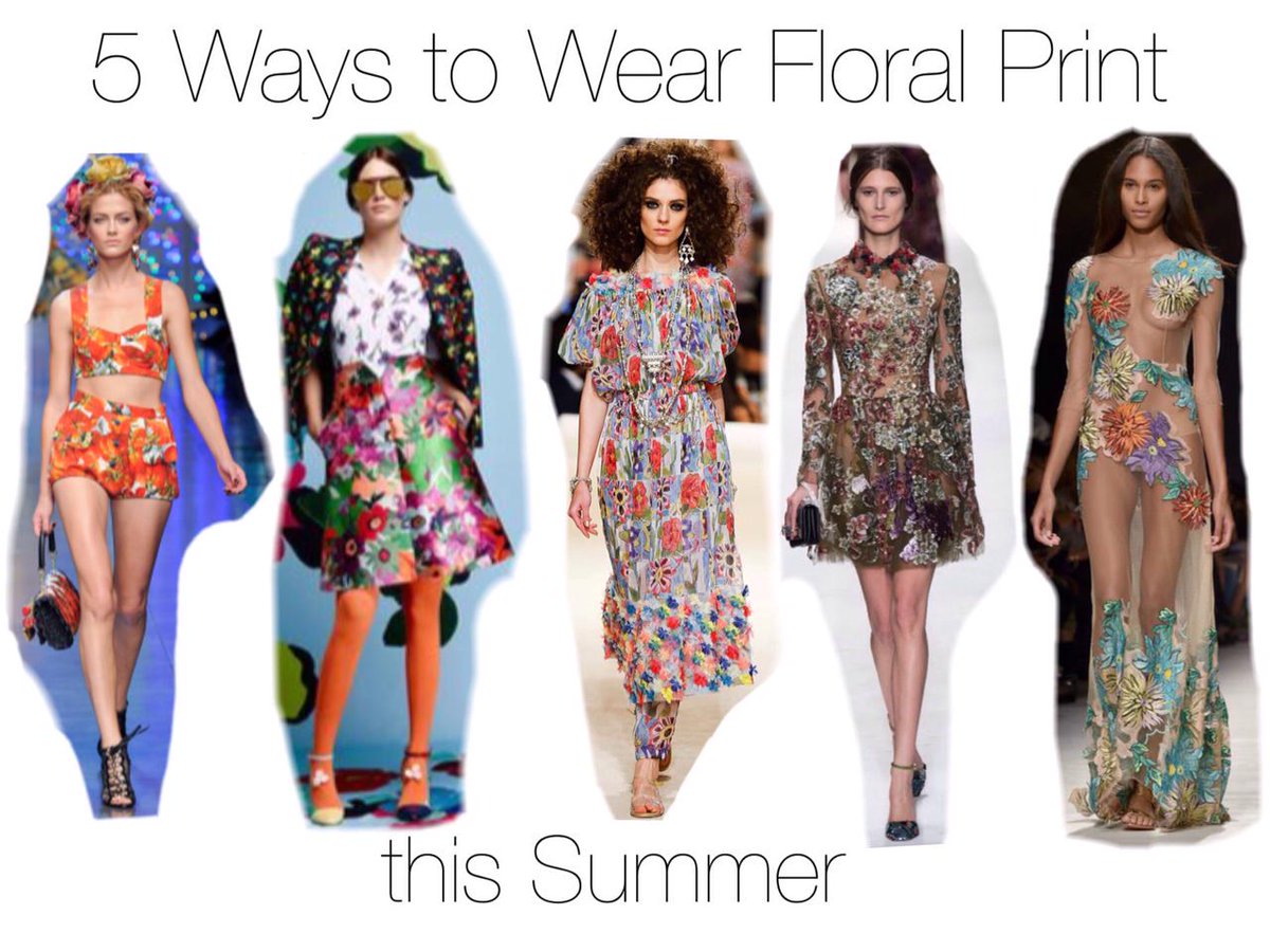 _FashionBlogger's tweet photo. 5 WAYS TO WEAR FLORAL PRINT THIS SUMMER! http://t.co/GMMQtefDN6 by @Elsy_Kruck #fashion #summer #floralprint #style http://t.co/HHPTEnjsl4