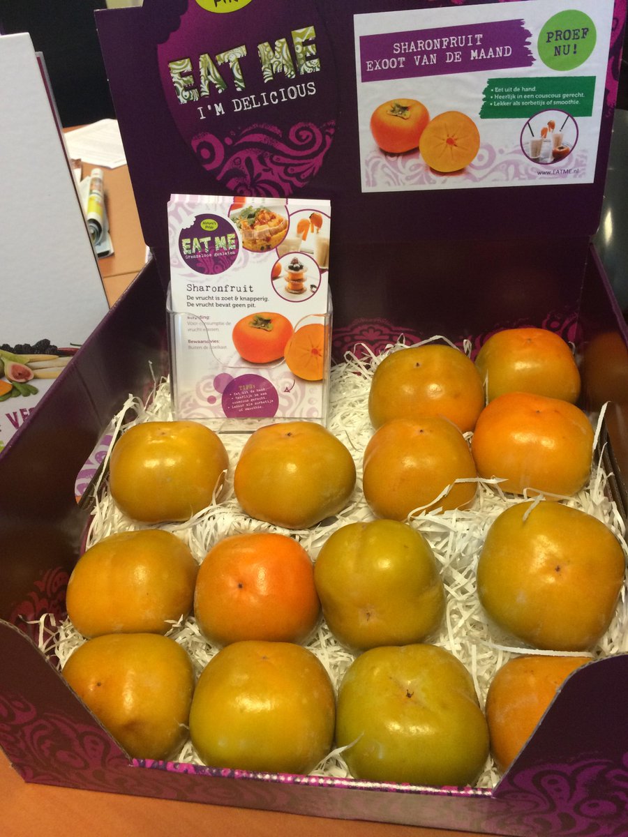 In samenwerking met <a href="/NaturesPride_/">Nature's Pride</a>​ presenteren wij de exoot van de maand juni, sharonfruit! #onderscheidend