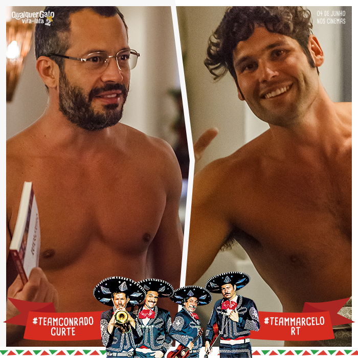 Chegou a hora da verdade: você é #TeamConrado ou #TeamMarcelo? Conta pra gente dando fav ou RT nesse tweet. :D