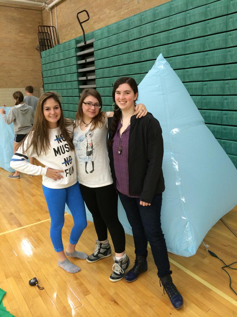 mrwillford's tweet photo. @h1team7penguins great job.  #mvhsinflate #mvhsgeo http://t.co/sxe1BX6Zls
