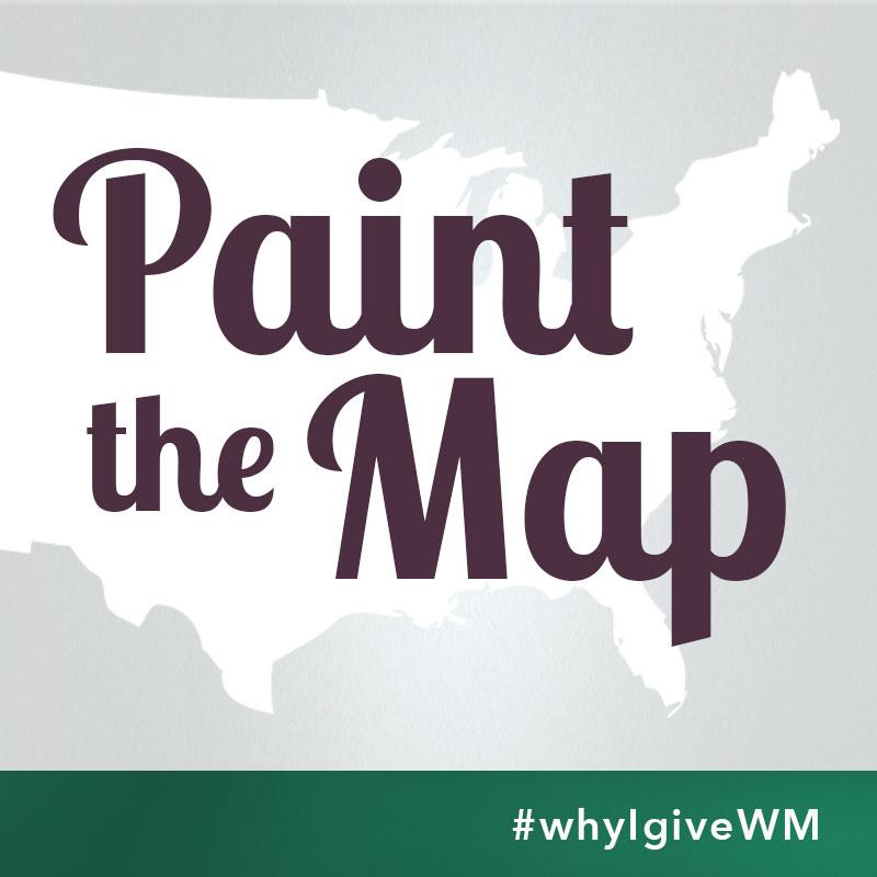 williamandmary's tweet photo. MT @WMAlumni: In June, help paint the map green & gold: http://t.co/qs197HlskO & tell why you give with #WhyIGiveWM http://t.co/22bvy4PYfU