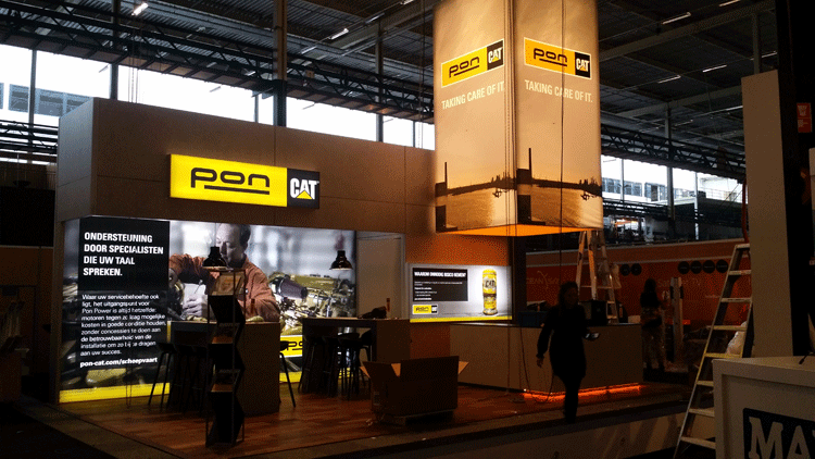 ponpower's tweet photo. Wij zijn er bijna klaar voor! U bent van harte welkom op onze stand 235. #maritimeindustry #ponpower http://t.co/Tn9keVL9q4