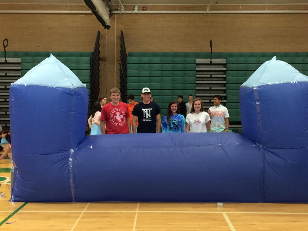 mrwillford's tweet photo. @team4inflatable great work. Awesome design and accuracy. #mvhsinflate #mvhsgeo http://t.co/XIQAVwzIbh