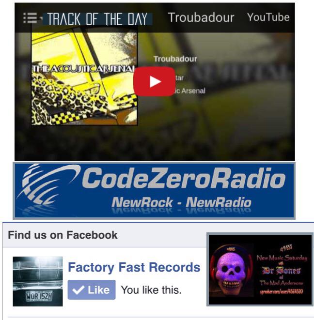 🗽 #Track4Today = 'Troubadour' by NorthStar (<a href="/NorthStarNS/">NorthStar</a>) • #NP on FactoryFastRecords.co.nr #indieMusic