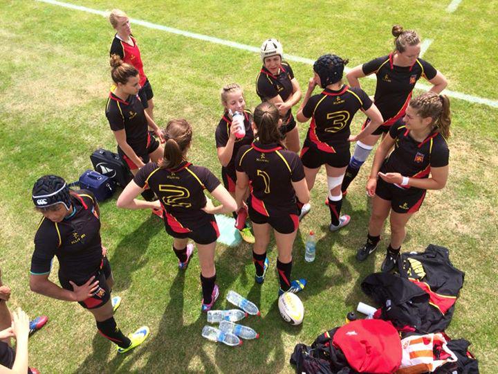 rugbyliege's tweet photo. Dans le cadre de leur préparation pour le Championnat d’Europe DIV A, 4ème place pour les @BelSevens au #HH7 #GoBel7s http://t.co/MW0oHHrrun