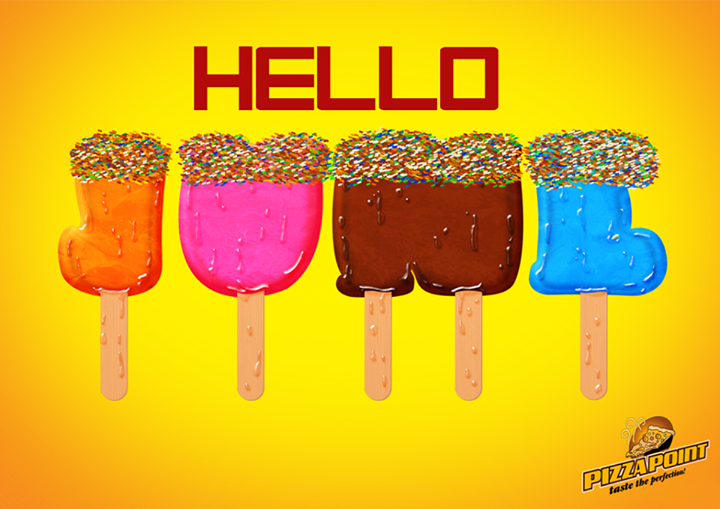 pizzapointpk's tweet photo. Hello June! http://t.co/C3kREX43eg