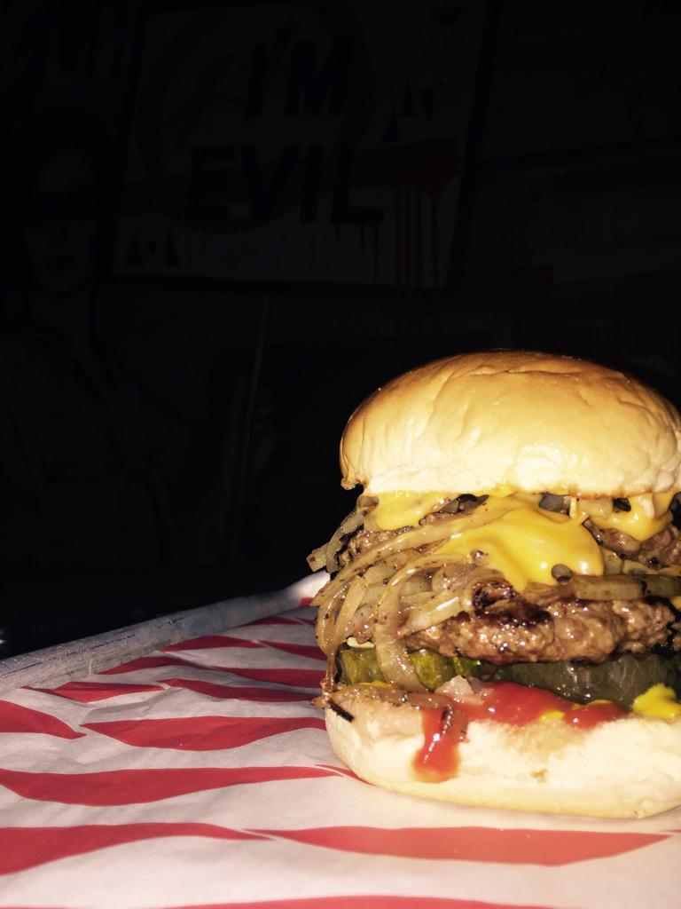 #MLTipOfTheDay Burgers don't make you fat. They make you easier to see. And we want to see you. You're fit.