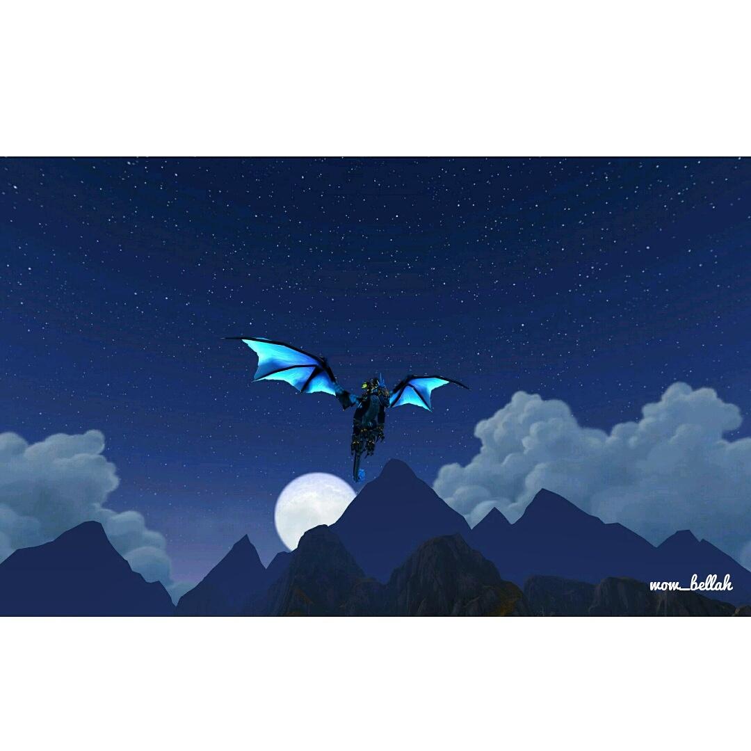 wow_bellah's tweet photo. I love my #AzureDrake 💙 ... #worldofwarcraft #WoW #warcraft http://t.co/2AcFFypbyE