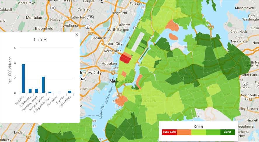 Place I Live How Safe Is Your Newyork S Neighborhood This Map Reveals The City S Most Dangerous Areas Http T Co Rd6ycibsp2 Http T Co Kiivspbdro