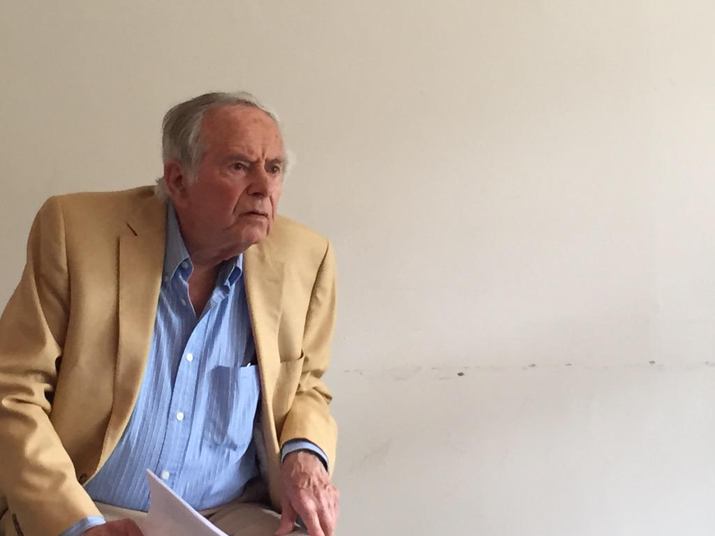 David de Levita speaking about WW2 and child psychology, here focussed on a fellow's question. #hianl2015