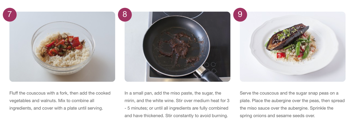 CookitCo's tweet photo. #Meatfreemonday #Recipeoftheday Miso Glazed Aubergine &amp; Couscous http://t.co/fRMxaXw6aZ http://t.co/R5VIN2VSLZ