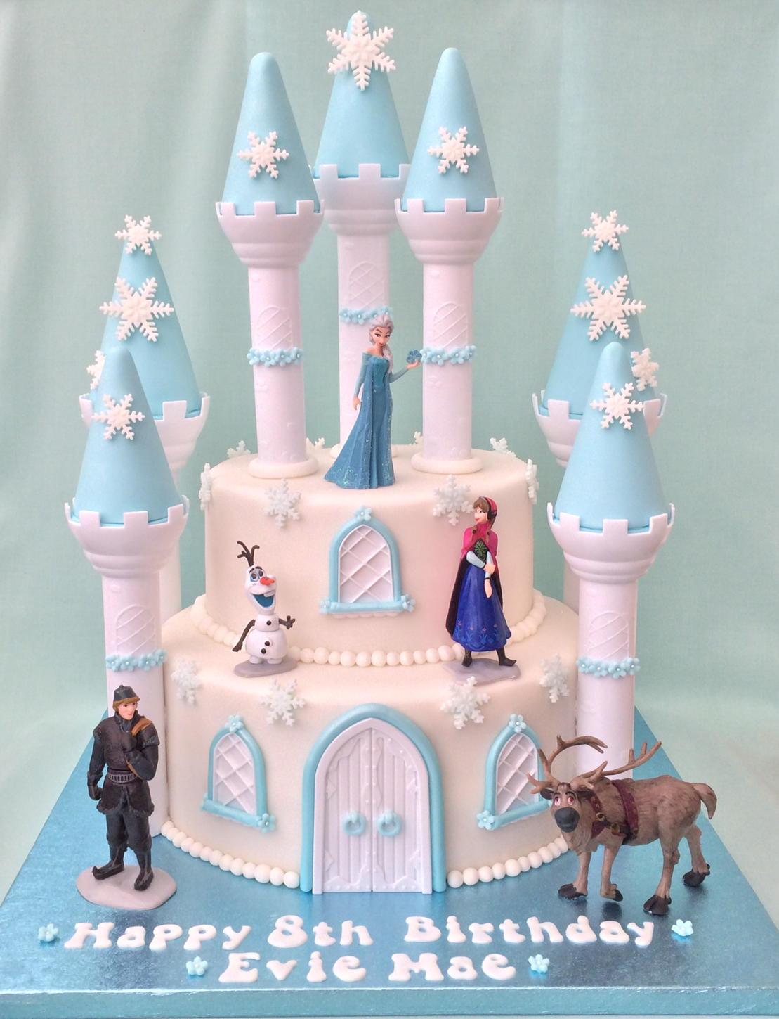 Songbird Bakery on X: "Frozen castle cake #songbirdbakery #cake #castle  #princess #frozen #snowflake #snow #anna #elsa http://t.co/OyU6Gt2q4B" / X