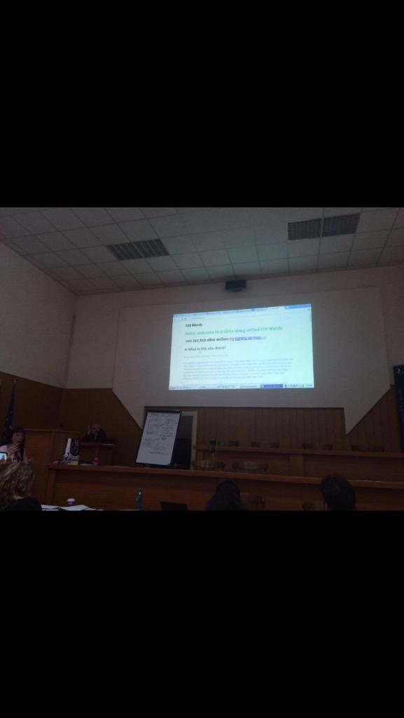 CosaIulia's tweet photo. #sgm15 with @Danceswithcloud right now, in Sibiu! http://t.co/8NDF5Tv4Bj